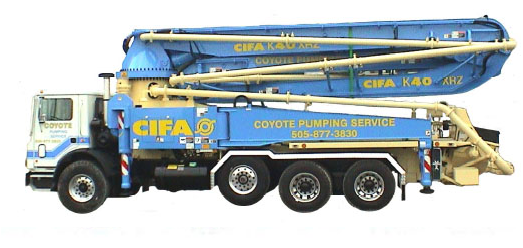 Máy  bơm bê tông cần Cifa - K 40 XRZ