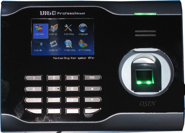 Máy chấm công vân tay và thẻ cảm ứng OSIN U-160C