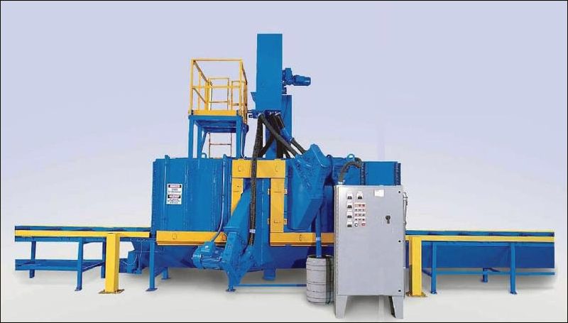 Hệ thống phun bi làm sạch bề mặt thép