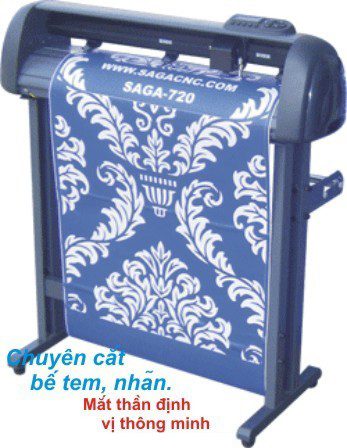Máy cắt decal Saga 720II
