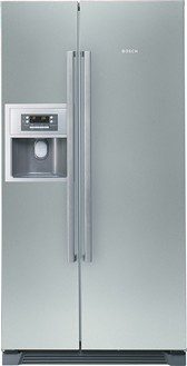 Tủ lạnh Side-by-Side Bosch, mặt Inox bóng KAN58A70
