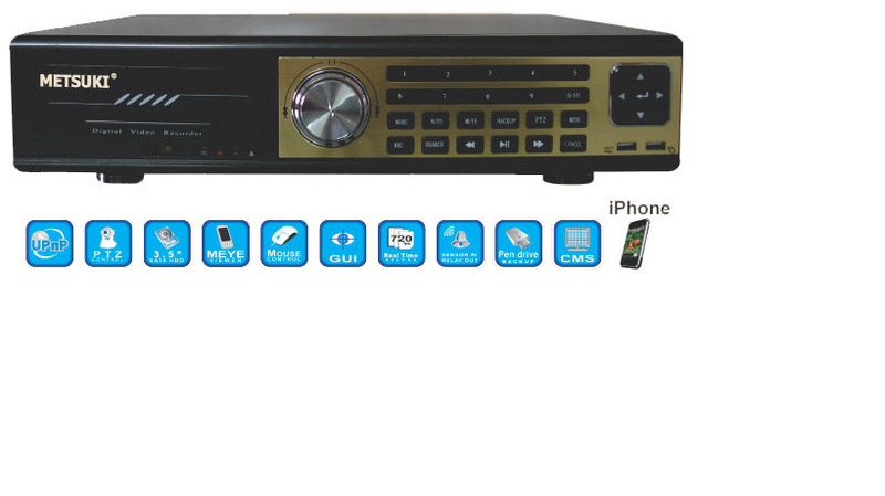 Đầu ghi METSUKI MS-4016DVR
