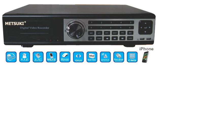 Đầu ghi METSUKI MS-4024DVR