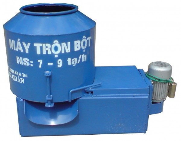 Máy trộn nguyên liệu nằm