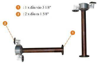 Bộ chia 2 anten VHF TTE09152