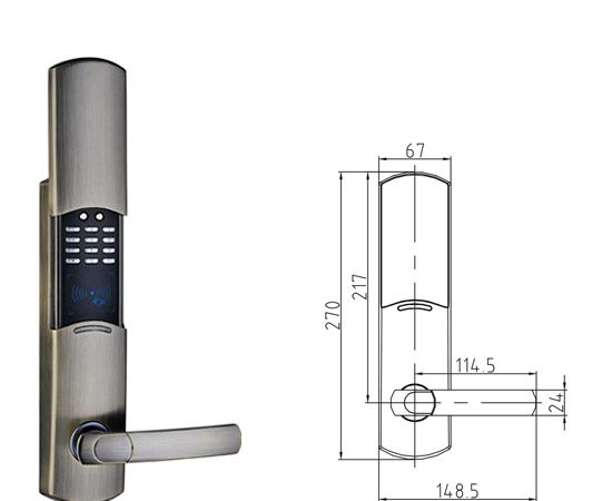 Khoá sử dụng mã số keypad Lock 9000QB-M