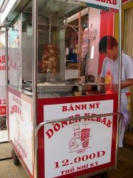 Xe bánh mì Doner Kebab