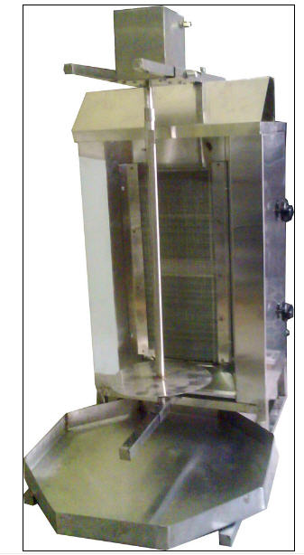 Lò nướng Doner Kebab 2 buồng đốt