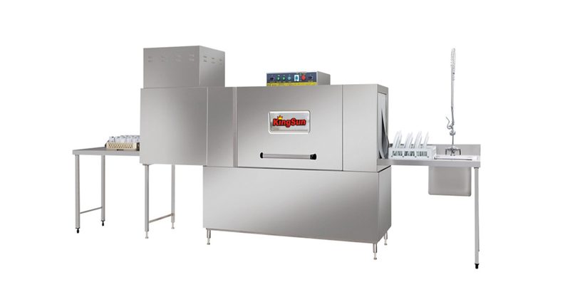 Dây chuyền rửa bát sấy KS-C250