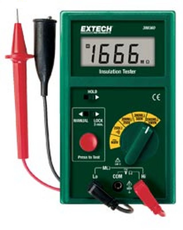 MÁY ĐO ĐIỆN TRỞ CÁCH ĐIỆN Extech 380360