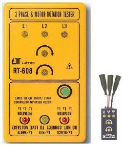 Máy đo thứ tự pha LUTRON RT-608