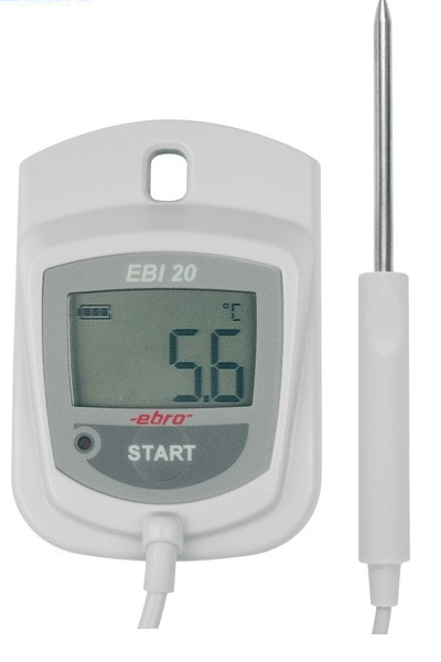 Đầu đọc kết quả ghi nhiệt độ EBRO EBI 20-IF