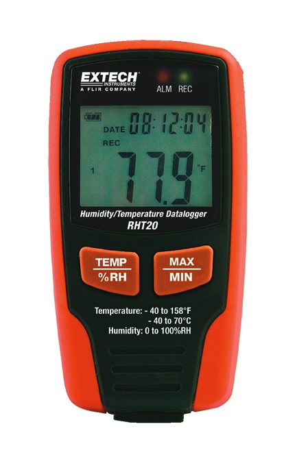 Thiết bị đo ghi nhiệt độ độ ẩm môi trường Extech RHT20