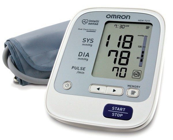 Máy đo huyết áp bắp tay Omron Hem 7211
