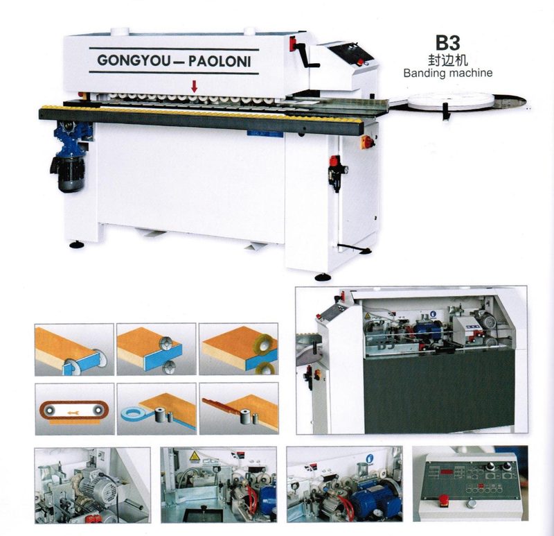 Máy dán cạnh tự động B3