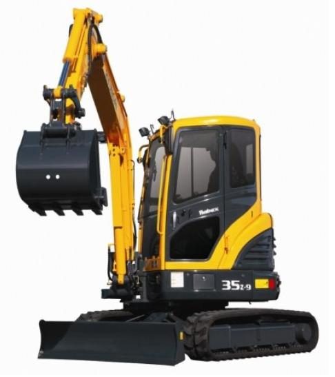 Xe cuốc - Xe đào HYUNDAI 35Z-9