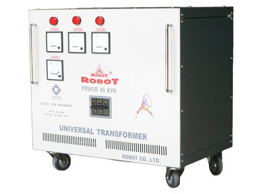 Máy biến áp 3 pha tự ngẫu Robot 20KVA