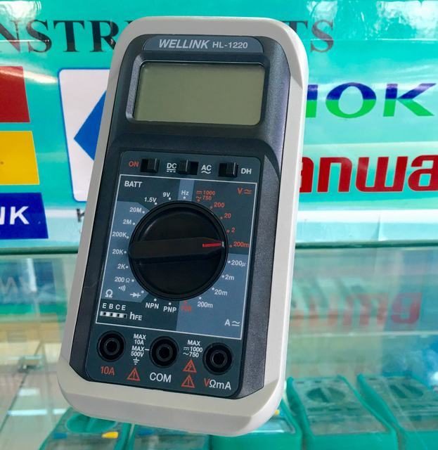Đồng hồ đo vạn năng WELLINK HL-1220