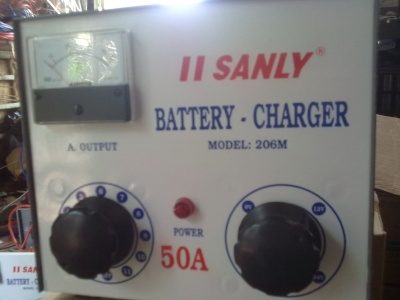 Máy nạp ắc quy Sanly 206M - 50AH