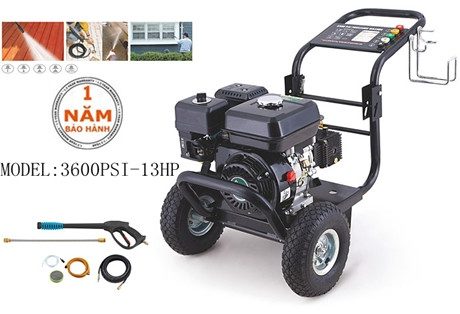 Máy rửa xe chạy xăng có đề 3600PSI-13HP