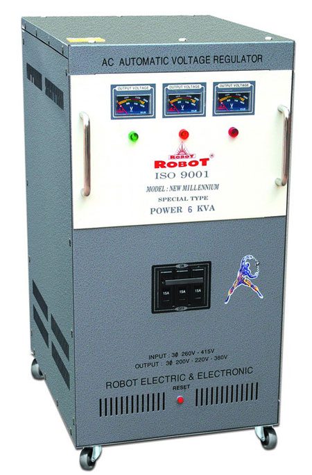 Ổn áp ROBOT 6 KVA 3pha