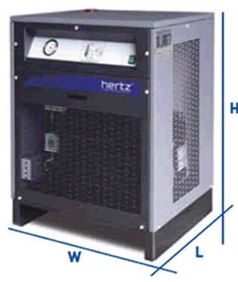 Máy sấy khí thấp áp Hertz RD130