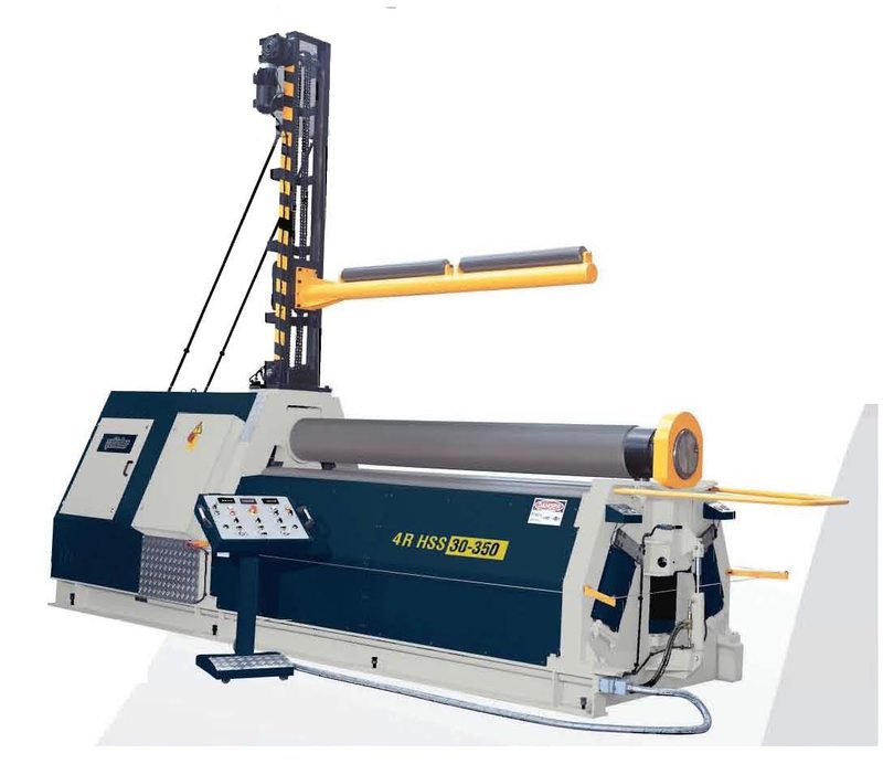 Máy lốc tôm thủy lực 4 trụ 4R HSS 30-460