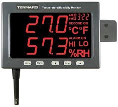 Thiết bị đo nhiệt độ/độ ẩm Tenmars TM-185