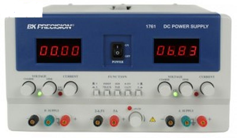 Nguồn một chiều BK Precision 1760A (2x(0~30V/2A), 4-6.5V/5A )