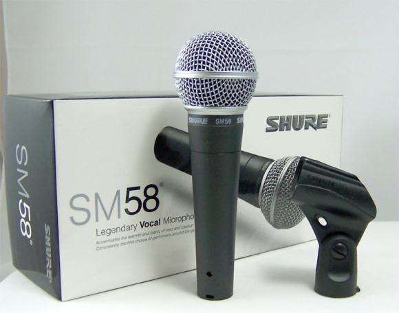 Micro không dây SHURE SM58
