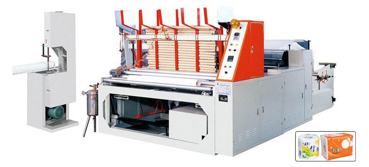 Máy sản xuất giấy vệ sinh tự động MH-1092/MH-1575