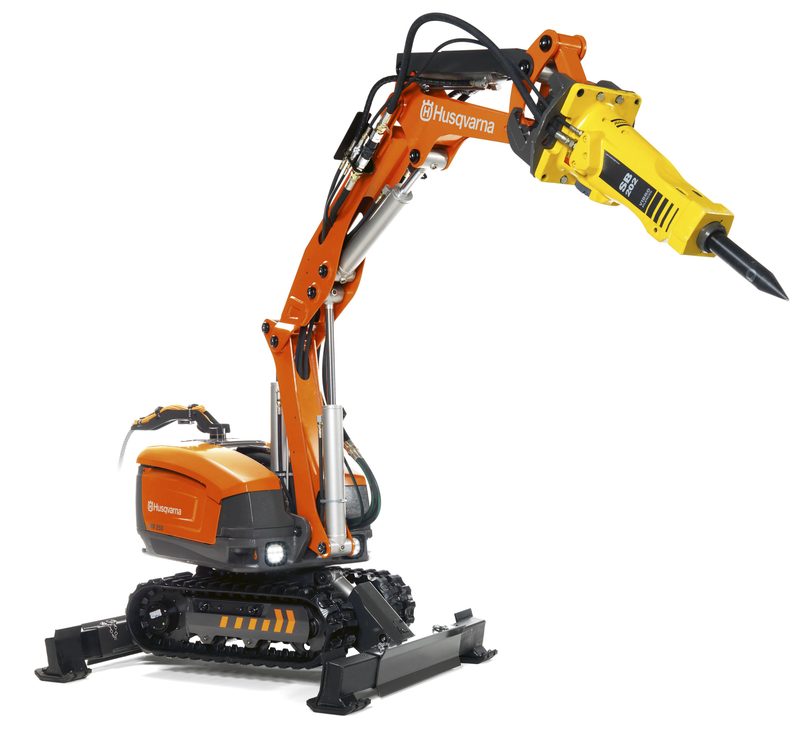 Robot phá Husqvarna DXR 250