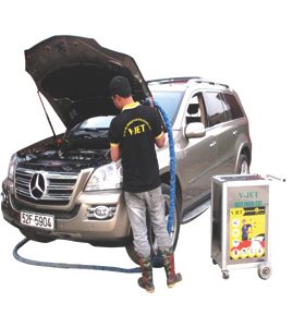 Máy làm sạch bằng đá khô CO2 V-JET