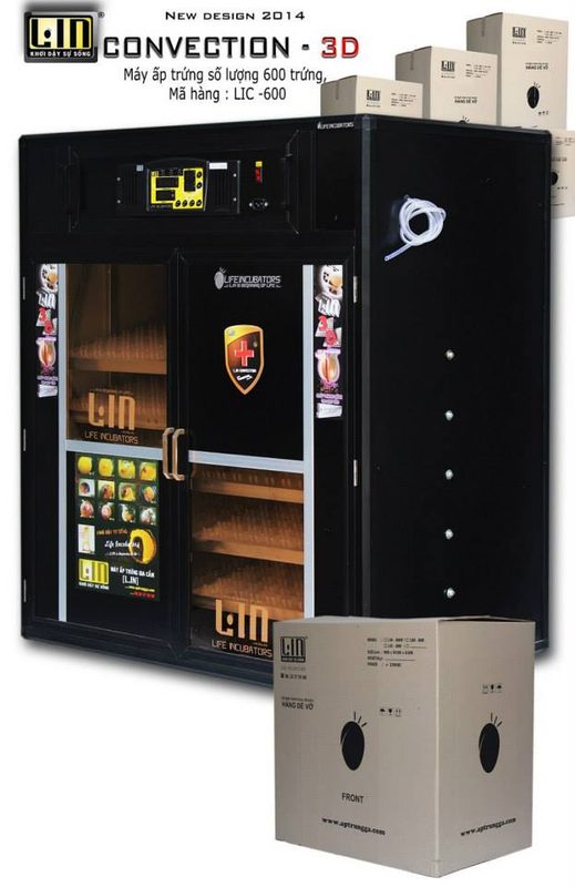 Máy ấp trứng 600 trứng CONVECTION LIC-600