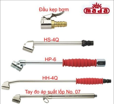 Tay bơm vỏ lốp ô tô MADA