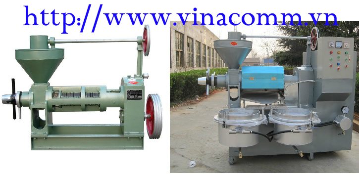 Máy ép dầu công nghiệp có bình lọc 6YL-80A
