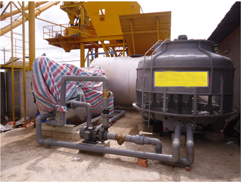Trạm bê tông lạnh 250 - 500 m³/h