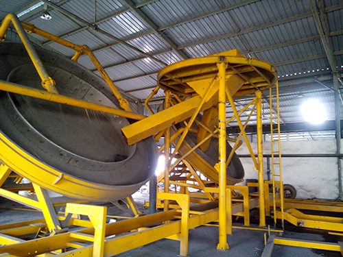 Cụm vê viên tạo hạt phân bón NPK