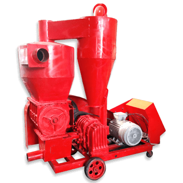 Máy hút thổi trấu động cơ điện