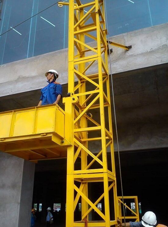 Vận thăng xây dựng 500KG-40m