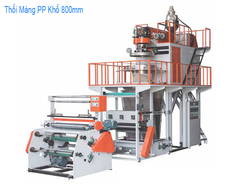 Máy thổi màng pp khổ 800