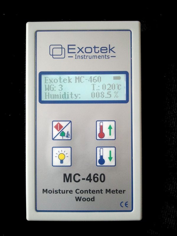 Máy đo độ ẩm mùn cưa Exotek MC-460