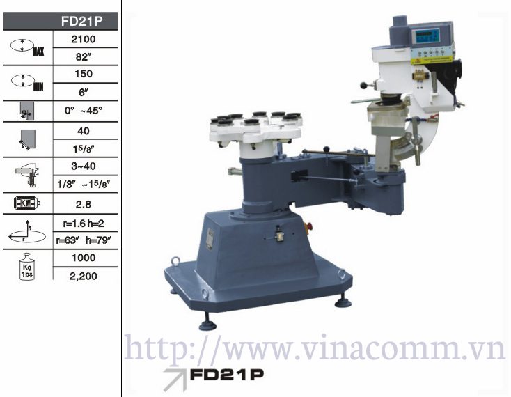 Máy Mài Kính Đa Hình FD21P