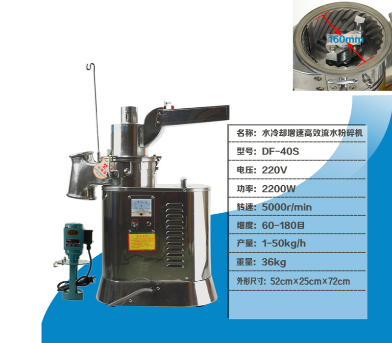 Máy nghiền dược liệu DF-40S