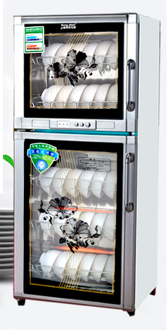 Tủ sấy bát Komasu ZTP138-1 kính trong