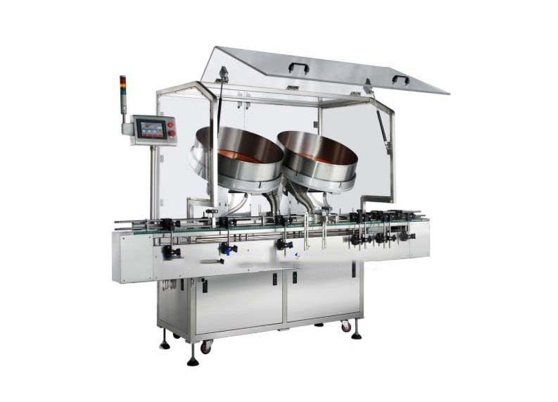 Máy đếm viên tự động 2 bàn rung
