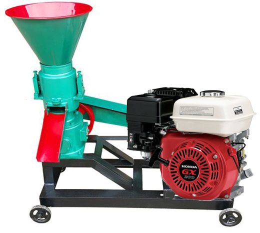 Máy ép cám viên chạy xăng V-01