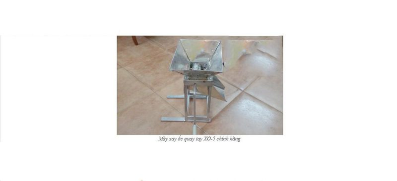 Máy xay ốc quay tay XO-5