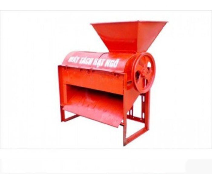 Máy tách hạt ngô chạy điện tròn Q-02