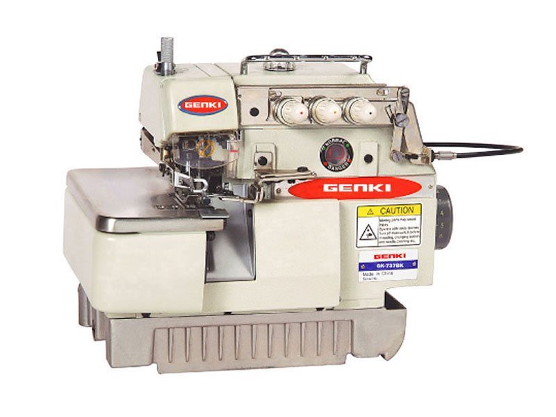 Máy vắt sổ giấu mối đầu GK-737BK